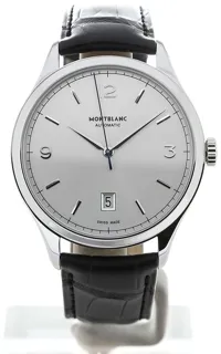 Montblanc Heritage 112533 40mm Stainless steel Silver