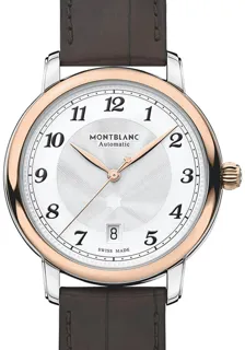 Montblanc Star MB117577 Yellow gold and Stainless steel Silver