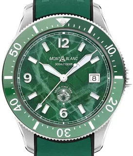 Montblanc 1858 Automatic MB131450 Stainless steel Green