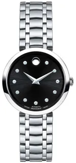 Movado 1881 Automatic 606919 Stainless steel Black