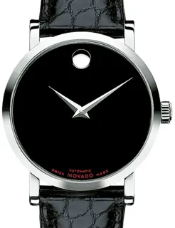 Movado Red Label 606112 42mm Stainless steel Black