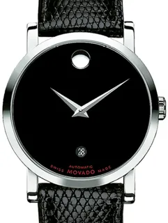 Movado Red Label 606114 Stainless steel Black