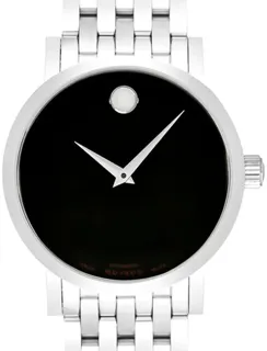 Movado Red Label 606115 Stainless steel Black