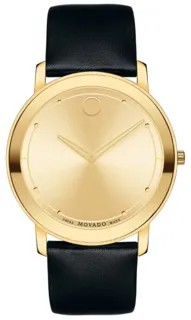 Movado Sapphire 0606883 Stainless steel Golden