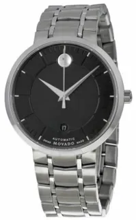 Movado 1881 0606914 Stainless steel Black