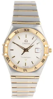 Omega Constellation 1282.30.00 Yellow gold and Stainless steel Silver