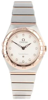 Omega Constellation 131.20.25.60.52.001 Rose gold and Stainless steel Silver