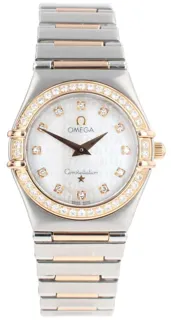 Omega Constellation 895 1201 Yellow gold and Stainless steel White