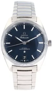 Omega Globemaster 130.30.39.21.03.001 39mm Stainless steel Blue