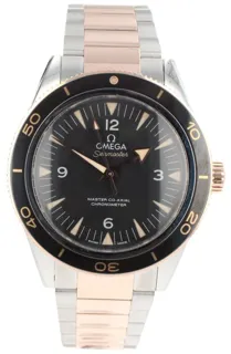 Omega Seamaster 300 233.20.41.21.01.001 Rose gold and Stainless steel Black