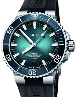 Oris Aquis 01 400 7763 4157 07 4 24 74EB Stainless steel Green