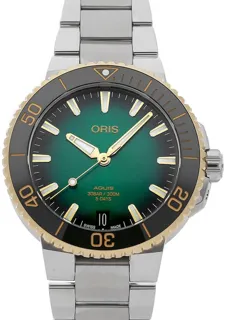 Oris Aquis 01 400 7769 6357-07 8 22 09PEB Stainless steel Green