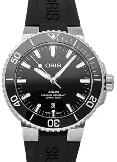 Oris Aquis 01 733 7730 4134-07 4 24 64EB Stainless steel Black