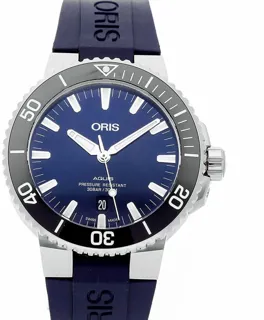 Oris Aquis 01 733 7730 4135-07 4 24 65EB Stainless steel Blue