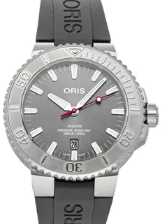 Oris Aquis 01 733 7730 4153-07 4 24 63EB Stainless steel Gray