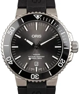 Oris Aquis 01 733 7730 7153-07 4 24 64TEB Titanium Gray