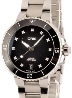 Oris Aquis 01 733 7731 4194-07 8 18 05P Stainless steel Black