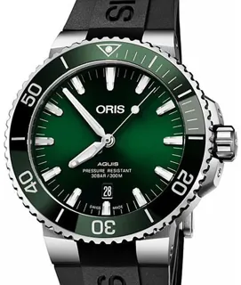 Oris Aquis 01 733 7766 4157-07 4 22 64FC Stainless steel Green