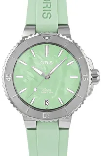 Oris Aquis 01 733 7770 4157-07 4 18 67FC Stainless steel Green