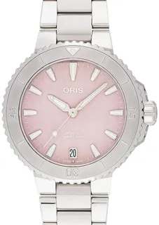 Oris Aquis 01 733 7770 4158-07 8 18 05P Stainless steel Red