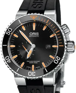 Oris Aquis 01 743 7709 7184-Set RS Ceramic and Titanium Black