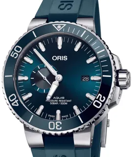 Oris Aquis 01 743 7733 4155-07 4 24 69EB Stainless steel Blue