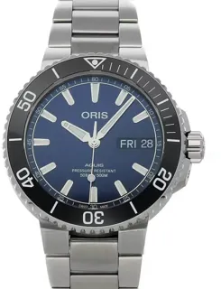 Oris Aquis 01 752 7733 4135-07 8 24 05PEB Stainless steel Blue