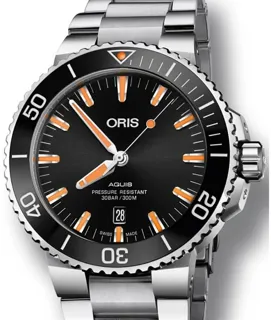 Oris Aquis Date 01 733 7730 4159-07 8 24 05PEB Stainless steel Black