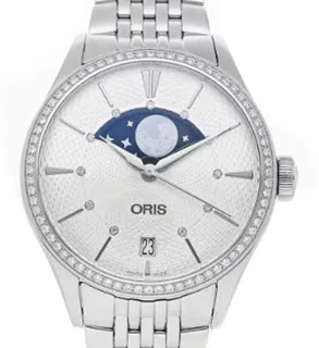 Oris Artelier 01 763 7723 4951-07 8 18 79 Stainless steel Silver