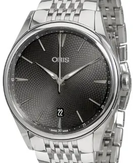 Oris Artelier Date 01 733 7721 4053-07 8 21 79 Stainless steel Gray