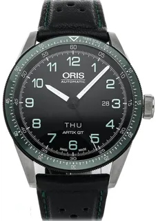 Oris Artix GT 01 735 7706 4494-Set LS Ceramic and Stainless steel Black