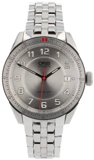 Oris Artix 7671 37mm Stainless steel Silver