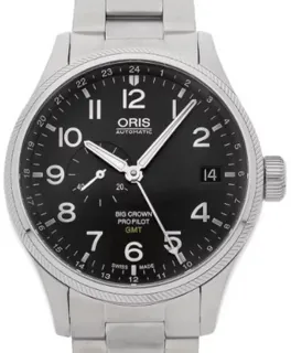 Oris Big Crown 01 748 7710 4063-07 8 22 19 Stainless steel Gray