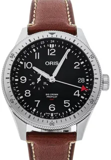 Oris Big Crown 01 748 7756 4064-07 5 22 07LC Stainless steel Black