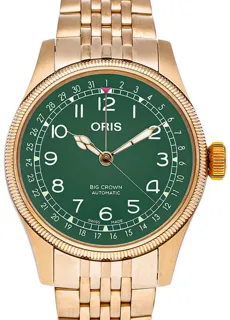 Oris Big Crown 01 754 7741 3167-07 8 20 01 Bronze Green