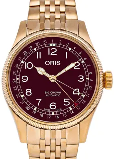 Oris Big Crown 01 754 7741 3168-07 8 20 01 Bronze Red