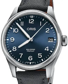 Oris Big Crown ProPilot Date 01 751 7761 4065-07 3 20 05LC Stainless steel Blue