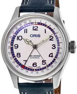 Oris Big Crown 0175477854081-SET Stainless steel White