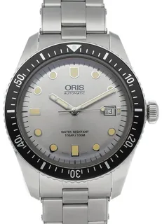 Oris Divers Sixty Five 01 733 7720 4051-07 8 21 18 Stainless steel Silver