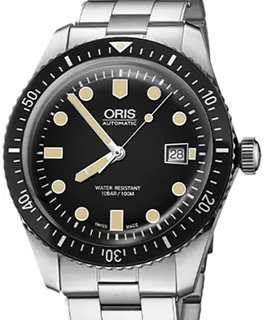 Oris Divers Sixty Five 01 733 7720 4054-07 8 21 18 Stainless steel Black