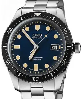 Oris Divers Sixty Five 01 733 7720 4055-07 4 21 18 Stainless steel Blue