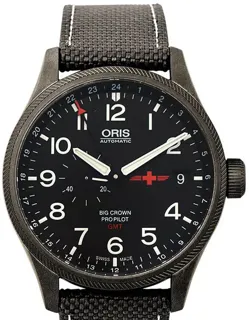 Oris ProPilot 01 748 7710 4284-Set 45mm Stainless steel Black