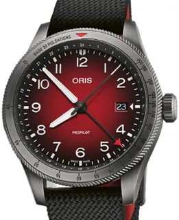 Oris ProPilot 01 798 7773 4268-07 3 20 14GLC 42mm Stainless steel Red