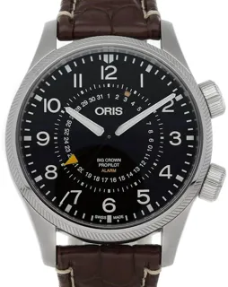 Oris ProPilot 01 910 7745 4084-Set LS 44mm Stainless steel Black