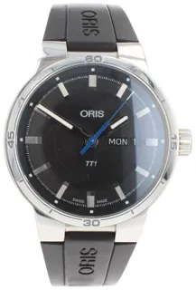 Oris TT1 7752 42mm Stainless steel Black