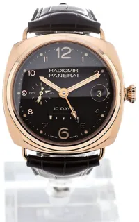 Panerai Special Editions PAM 00497 Rose gold Brown