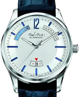 Paul Picot Gentleman 2052S Stainless steel Silver