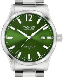 Paul Picot Gentleman 4304.20E60B20 Stainless steel Green