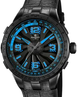 Perrelet Turbine A1095/2 Stainless steel and Black PVD Blue