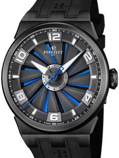 Perrelet Turbine A4063/BB Stainless steel and PVD Blue